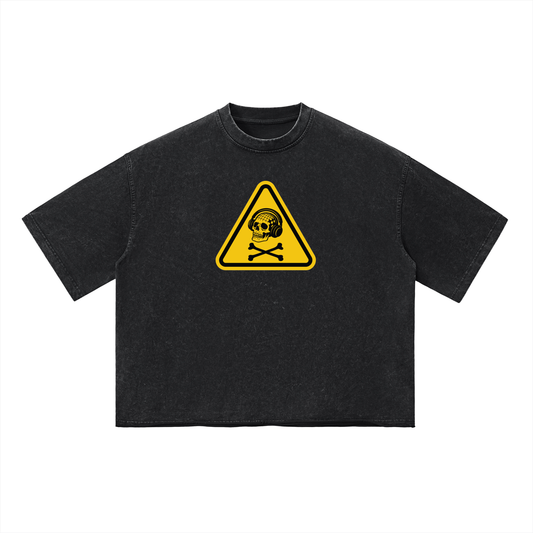 Unisex Vintage Wash Boxy T-Shirt