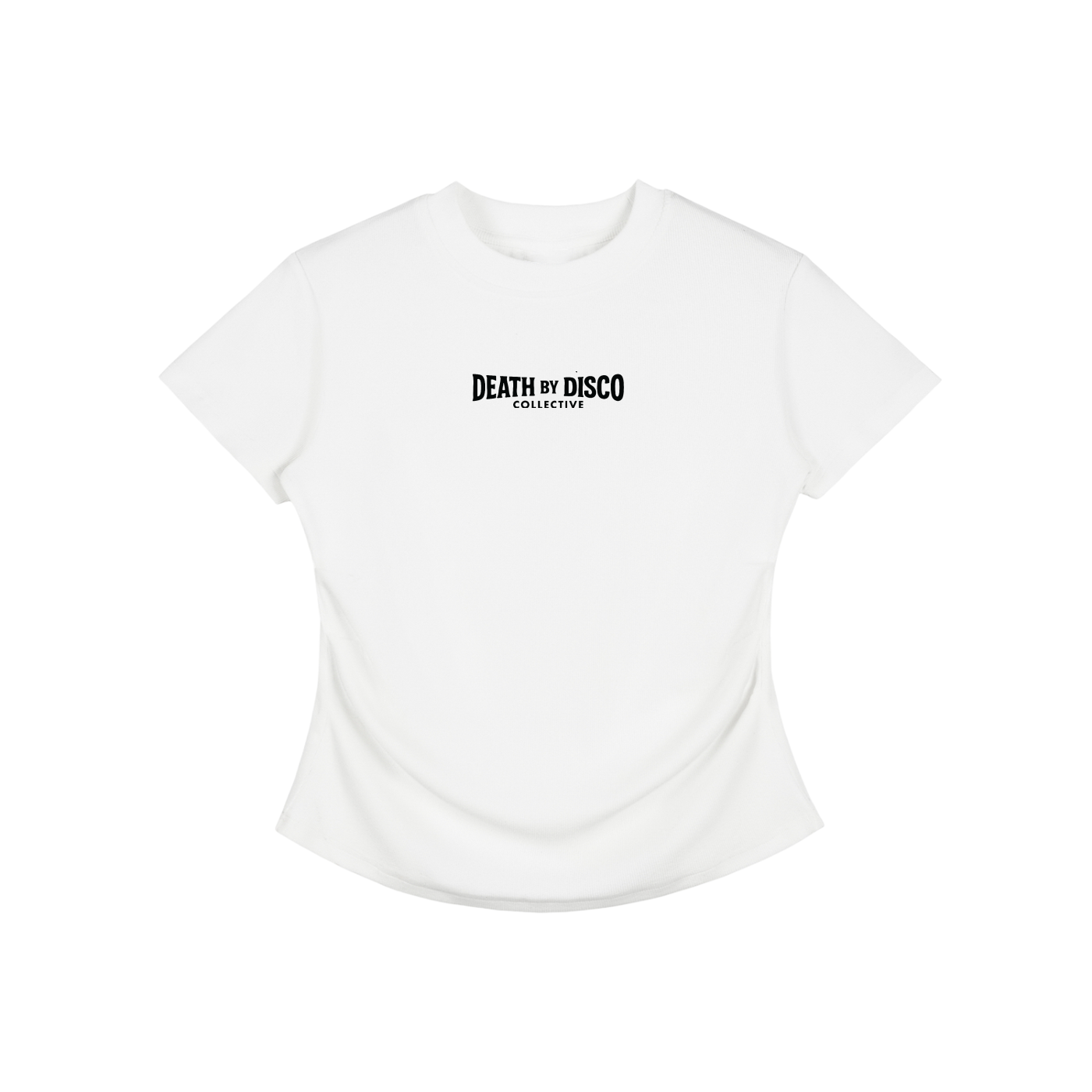 Vintage Washed Bodycon Cotton T-Shirt